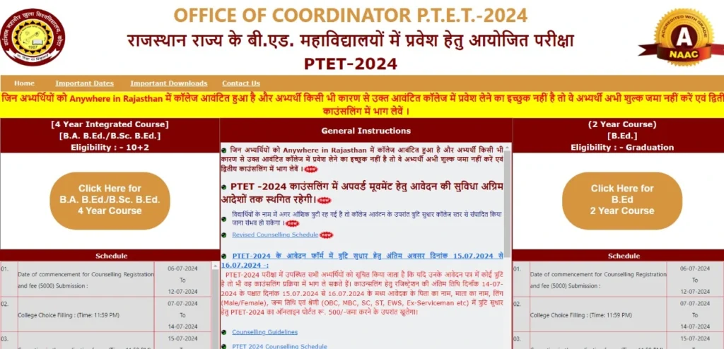 PTET Upward Movement 2024